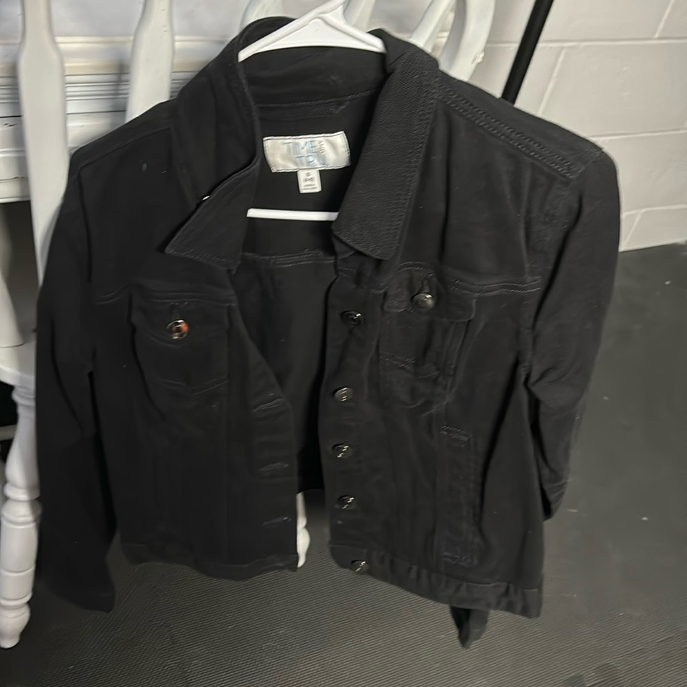 Black Jean Jacket